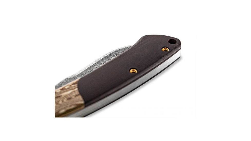 Benchmade Proper Gold Class Folding Knife, Black, 319-201