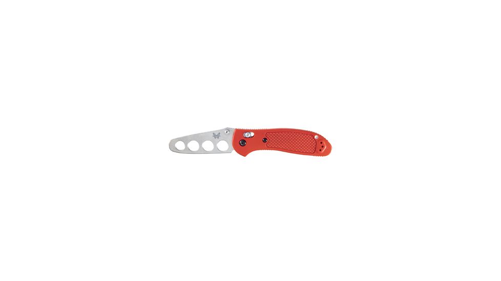 Benchmade 551 Griptilian Knife by Pardue Design w/ Trainer Blade &amp; Red Handle 551T