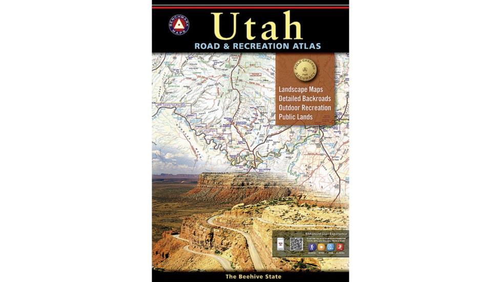 Benchmark Wyoming Recreation Map BE0BENWYRM