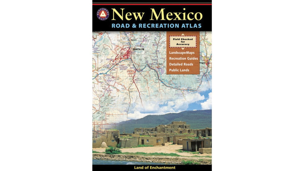 Benchmark Wyoming Recreation Map BE0BENWYRM