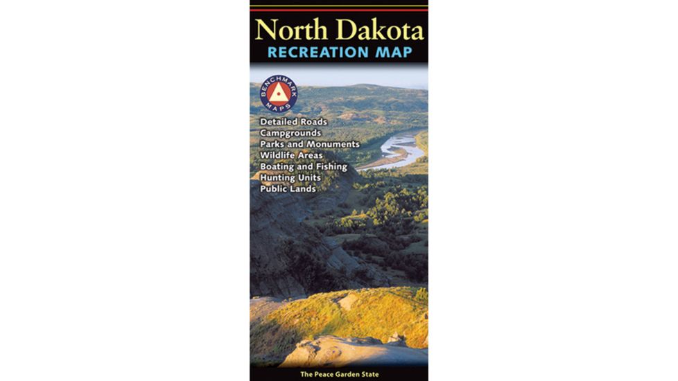 Benchmark Wyoming Recreation Map BE0BENWYRM