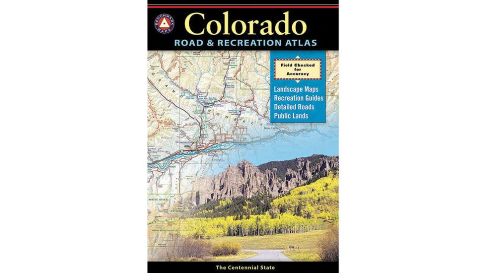 Benchmark Wyoming Recreation Map BE0BENWYRM