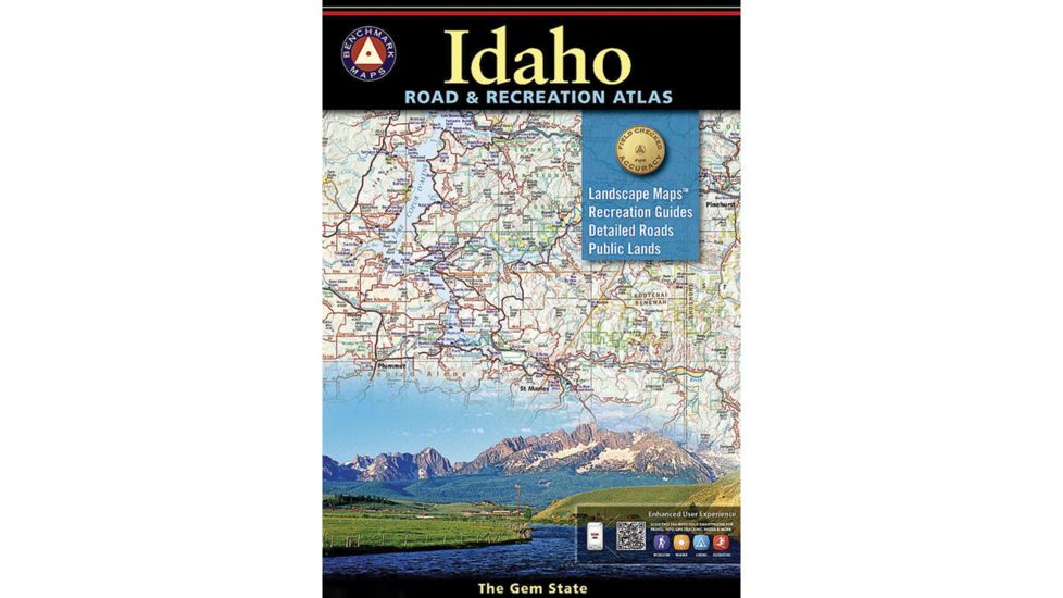 Benchmark Wyoming Recreation Map BE0BENWYRM
