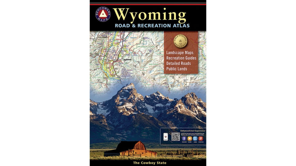 Benchmark Wyoming Recreation Map BE0BENWYRM