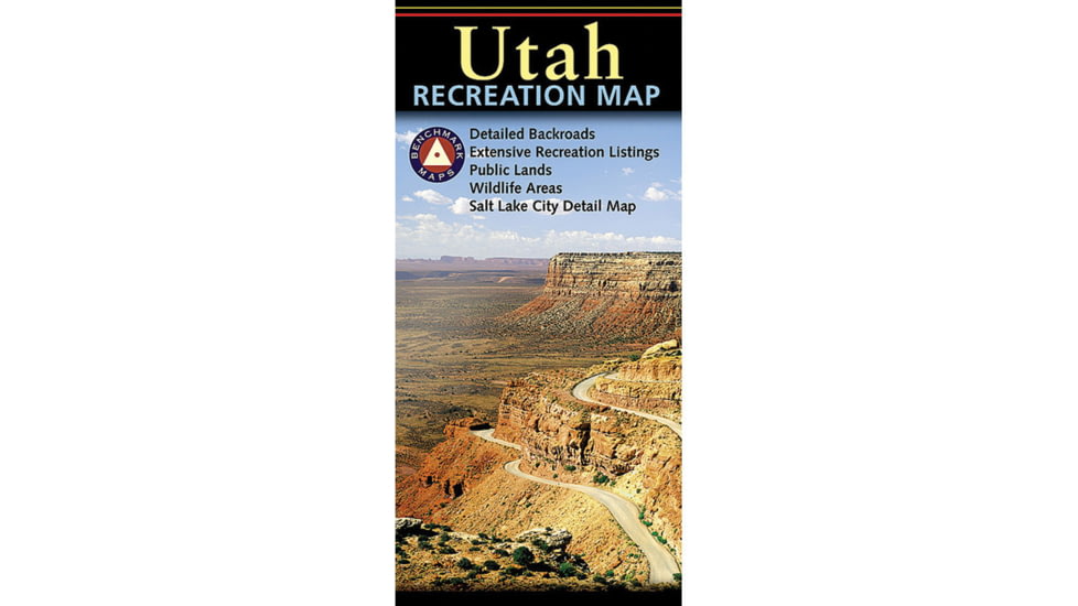 Benchmark Wyoming Recreation Map BE0BENWYRM