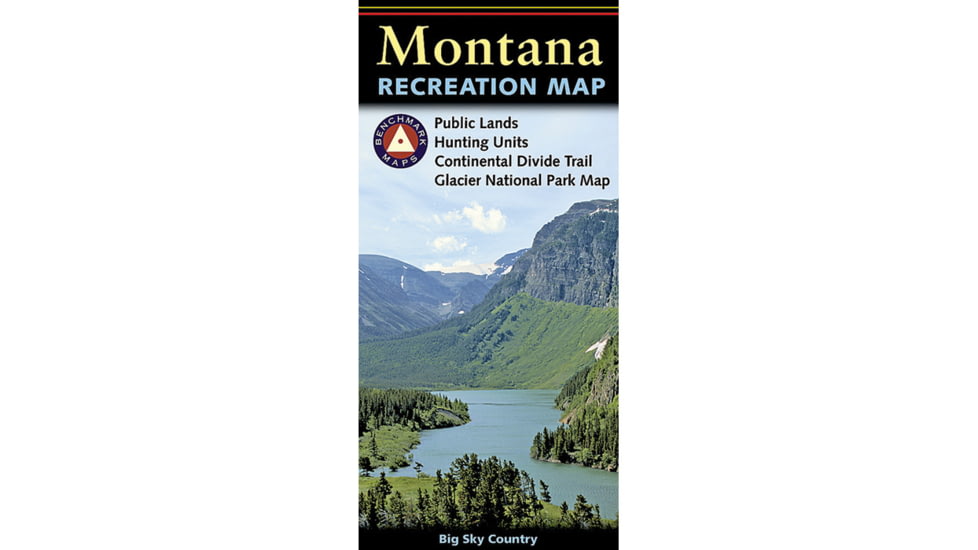 Benchmark Wyoming Recreation Map BE0BENWYRM