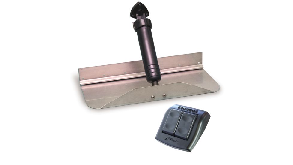 Bennett Trim Tabs 48&quot; x 9&quot; w/Euro Rocker Switch Kit 16865