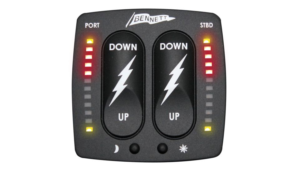 Bennett Trim Tabs Replacement Keypad w/Indicator BOLT 54119