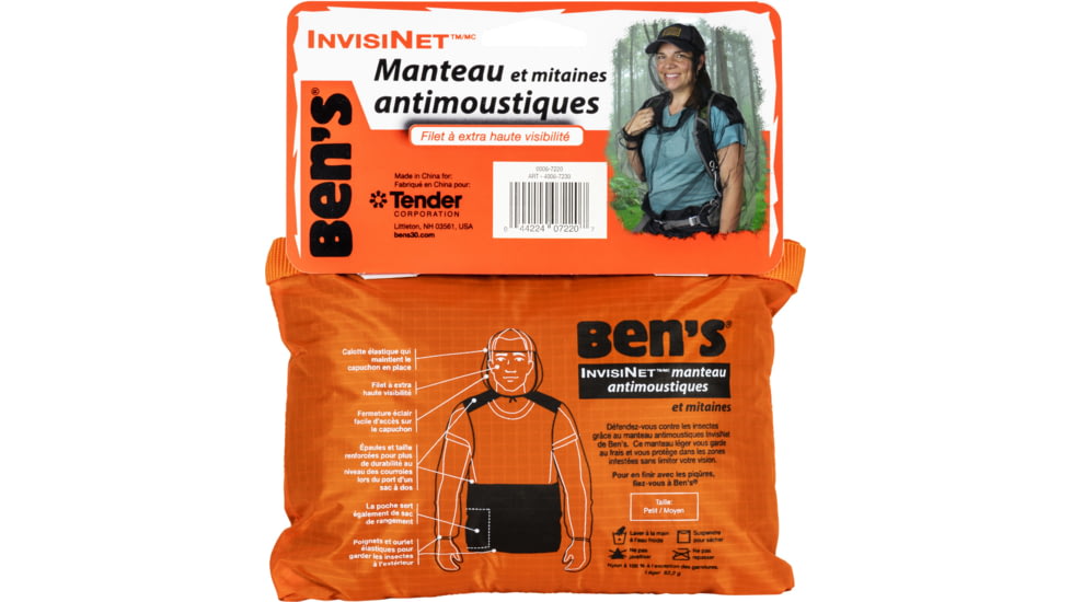 Bens InvisiNetBug Jacket, Small/Medium, 0006-7220