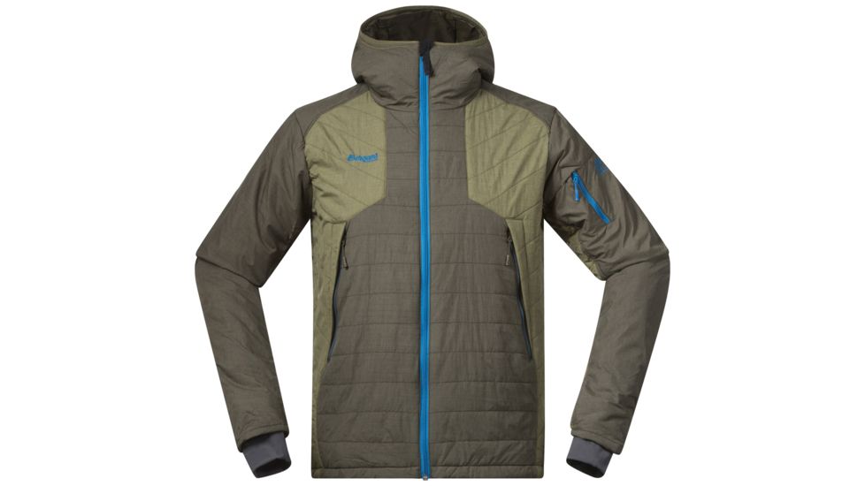 Bladet Insulated Jacket - Mens -Khaki Green/Army Green-Medium