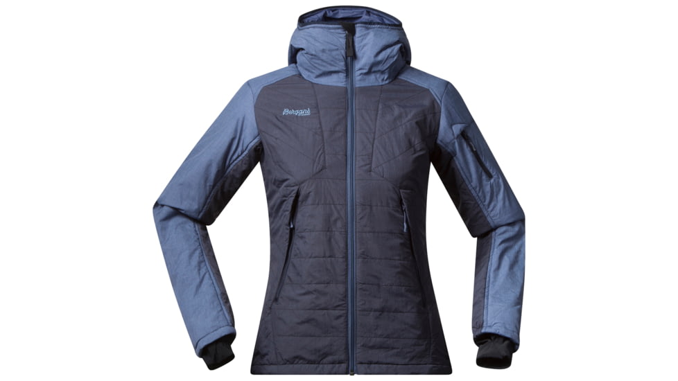 Bergans of Norway Bladet Insulated Lady Jacket - Women's -Midnight Blue/Dusty Blue-Small
