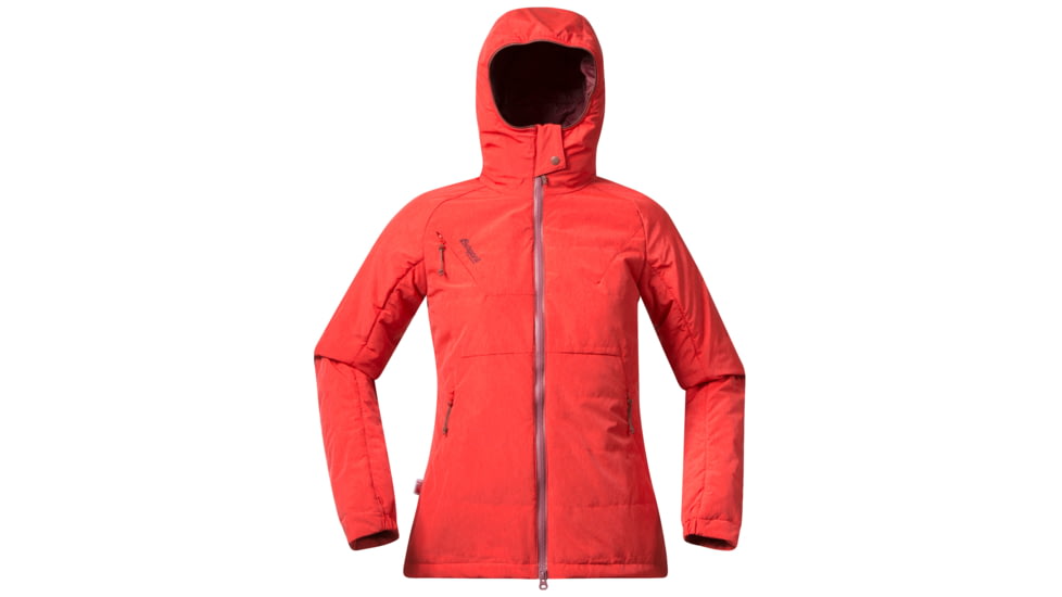 Bergans of Norway Cecilie Insulated Jacket - Women's -Bright Red/Wine/Wineberry-Large