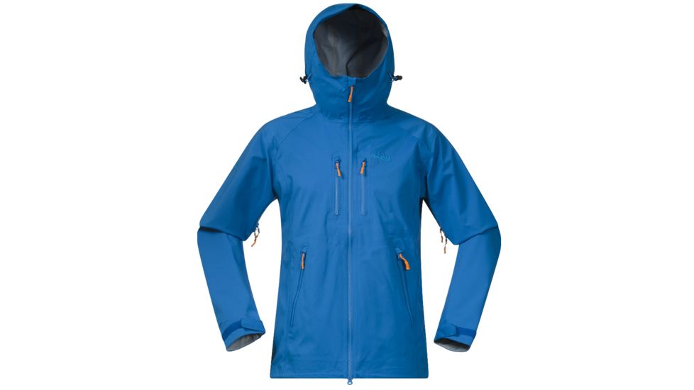 Eidfjord Jacket - Mens-Athens Blue/Light Winter Sky/Pumpkin-Medium
