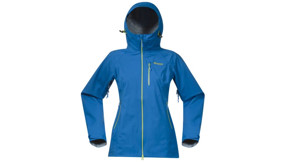 Eidfjord Jacket - Womens-Athens Blue/Spring Leaves/Light Winter Sky-Small