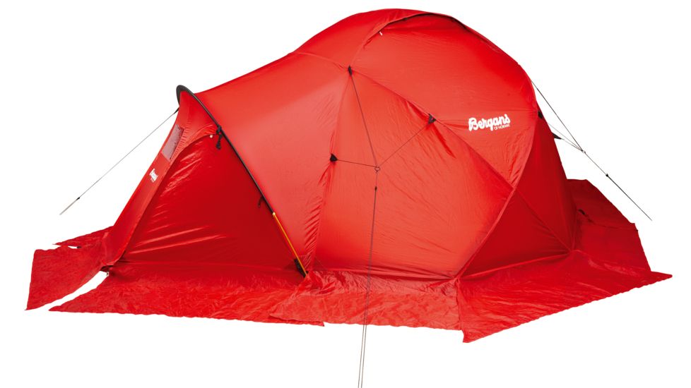 Bergans of Norway Helium Dome Tent - 3 Person, 4 Season-Red