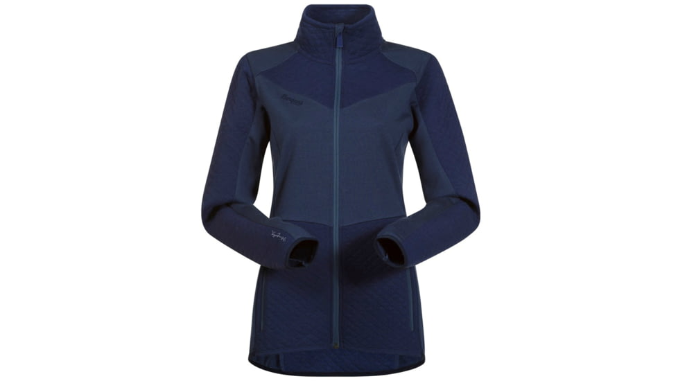 Bergans of Norway Middagstind Jacket - Women's-Dusty Blue/Midnight Blue-Small