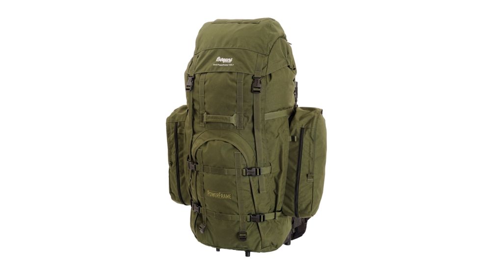 Bergans of Norway PowerFrame 130 L Backpack-Dark Green