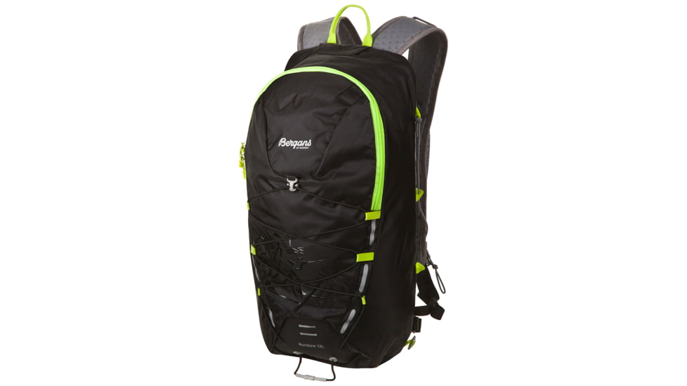 Rondane 12 L Backpack -Black/Neon Green-12 L