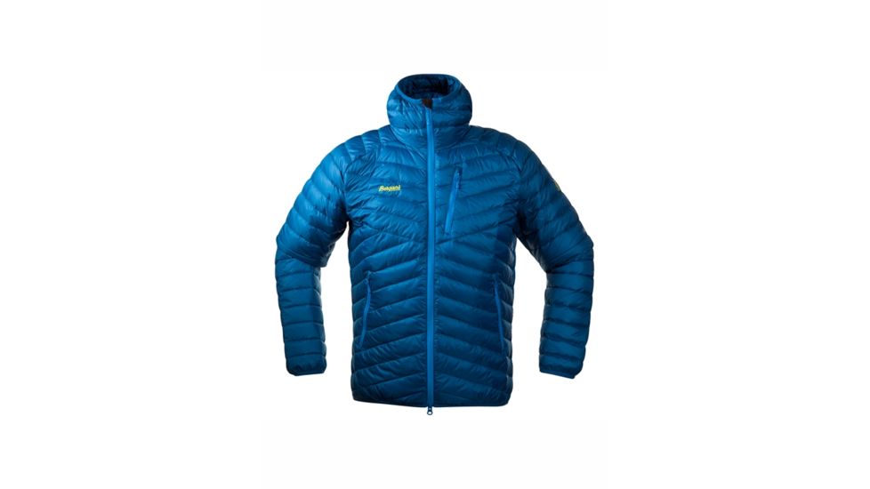 Bergans of Norway Slingsbytind Jacket - Men's-Deep Sea/Light Sea Blue-X-Large