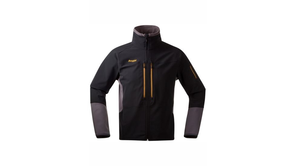 Bergans of Norway Visbretind Jacket - Men's-Black/SolDkGrey/Dk Mus-Large