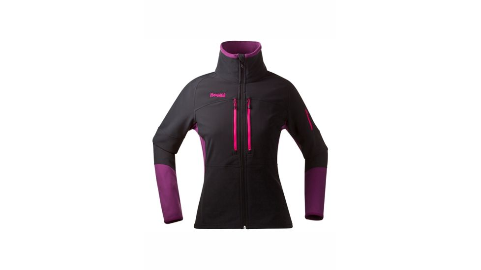 Visbretind Jacket - Womens-Black/Plum/Hot Pink-X-Small