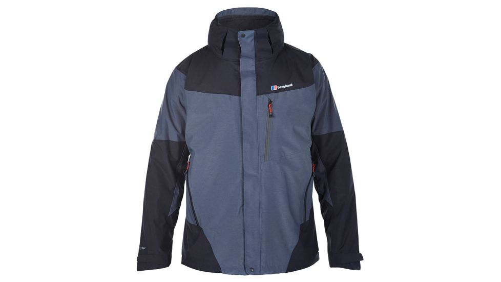 Berghaus Arran 3 in 1 Jacket - Men's Large - Dark Grey/Black