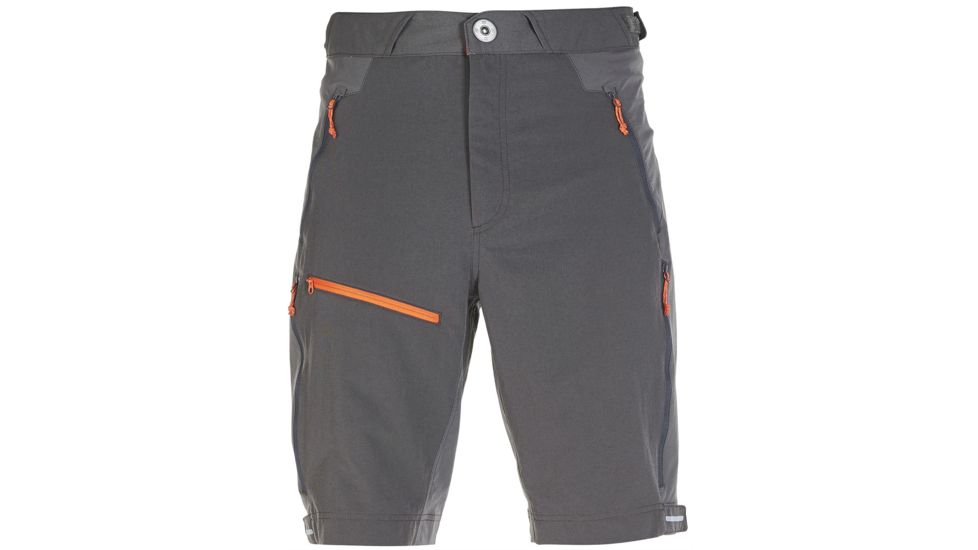 Baggy Short - Mens -Dark Grey/Black-36 Waist