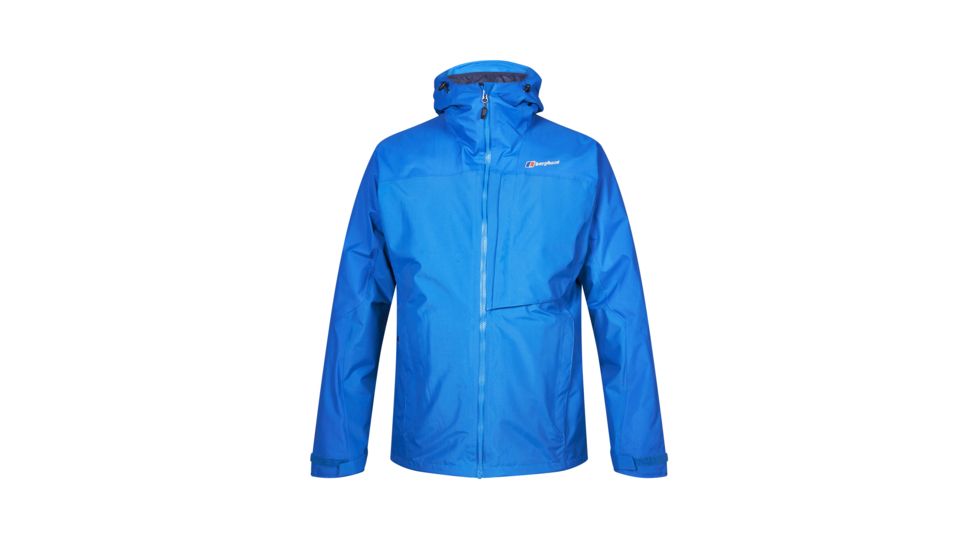 Berghaus Ben Alder 3 in 1 Jacket - Men's Large - Snorkel Blue/Dark Red