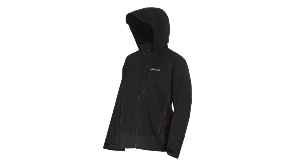 Berghaus Carrock Shell Jacket - Men's Large - Black/Dark Grey