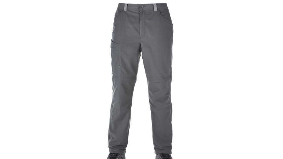 Berghaus Explorer Eco Zip Off Pant - Men's-Dark Grey-34 Waist-Regular Inseam