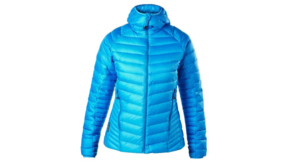 Berghaus Furnace Hooded Down Jacket - Women's-Blue Splash-X-Small