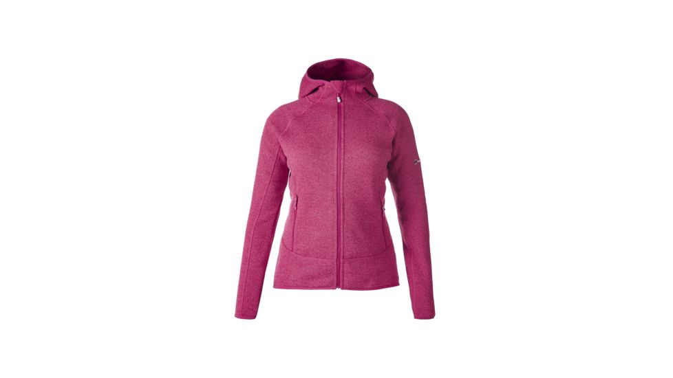 Berghaus Kinloch Hoody - Womens-Dark Cerise Marl -Large