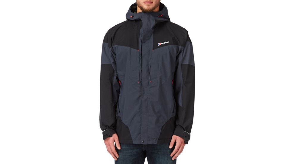 Berghaus Light Trek Hydro Shell - Men's large - Dark Grey/Black