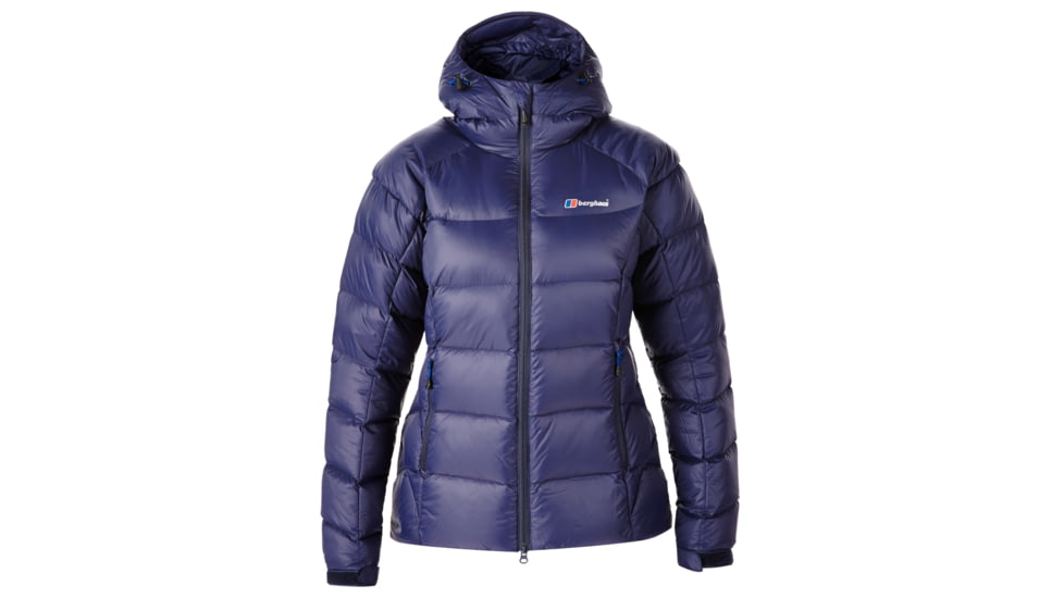 Berghaus Popena Hooded Down Jacket - Womens-Evening Blue-X-Small