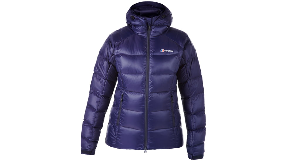 Berghaus Popena Hooded Hydrodown Jacket - Women's-Evening Blue-6