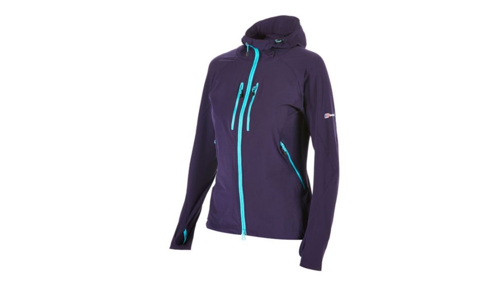 Berghaus Pordoi SS Jacket - Womens Medium, 10 - Dark Blue/Evening Blue