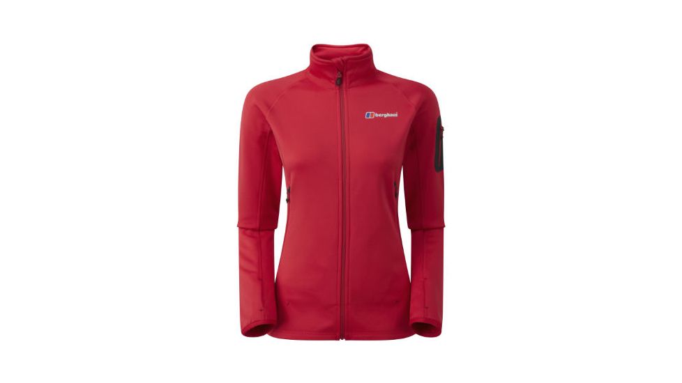 Berghaus Pravitale Hybrid Fleece Jacket - Women's Medium - Red