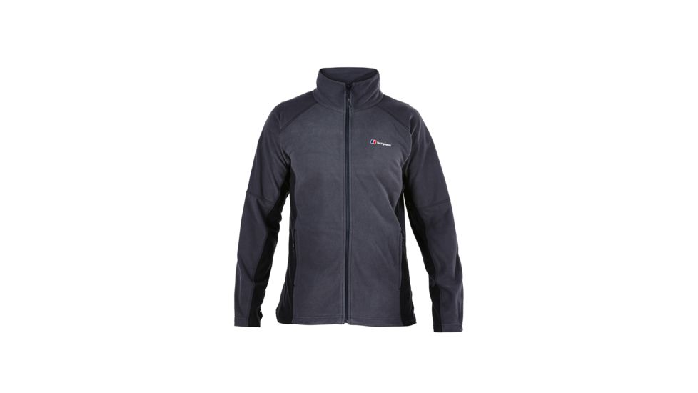 Berghaus Prism Micro Fleece Jacket - Men's Large - Dark Grey.