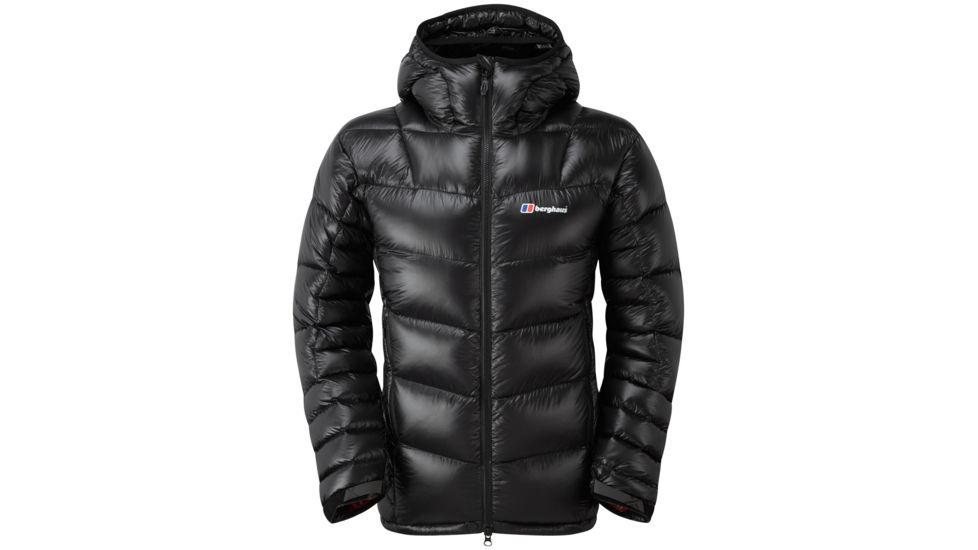 Berghaus Ramche 2.0 Down Jacket - Men's-Jet Black/Red Dahlia-Small
