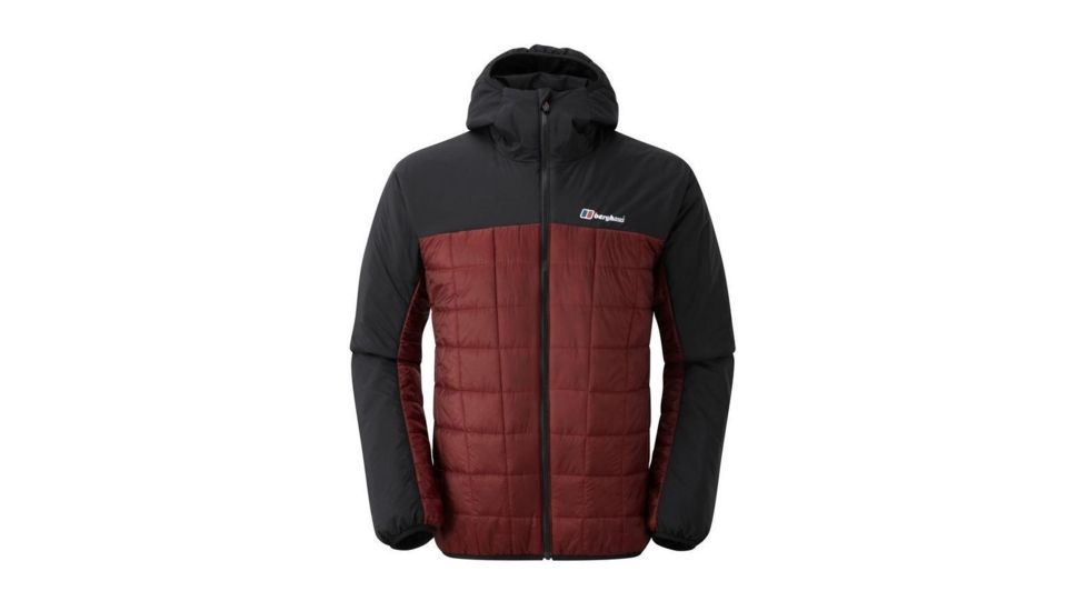 Berghaus Reversa Synthetic Insulated Jacket - Men's Medium - Jet Black/Red Dahlia
