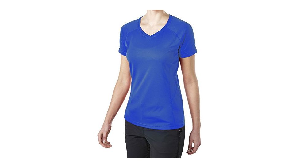 Berghaus Tech II Base Crew Tee - Women's-Blue-Medium