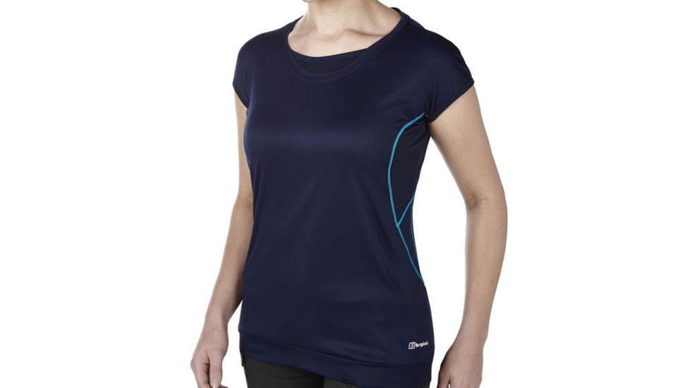 Berghaus Vapour II SS Base Crew Tee - Women's-Dark Blue-Medium