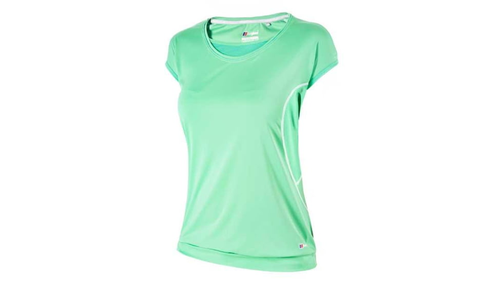 Berghaus Vapour II SS Base Crew Tee - Women's-Green-Medium