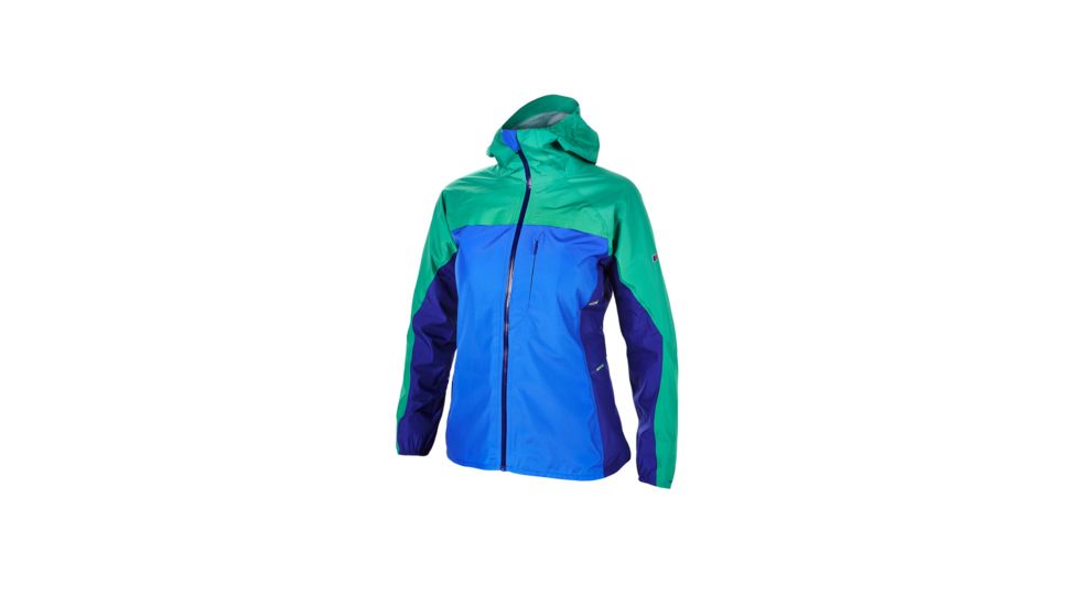 Berghaus Vapour Storm Jacket - Women's-Parakeet Green/Race Blue-Small