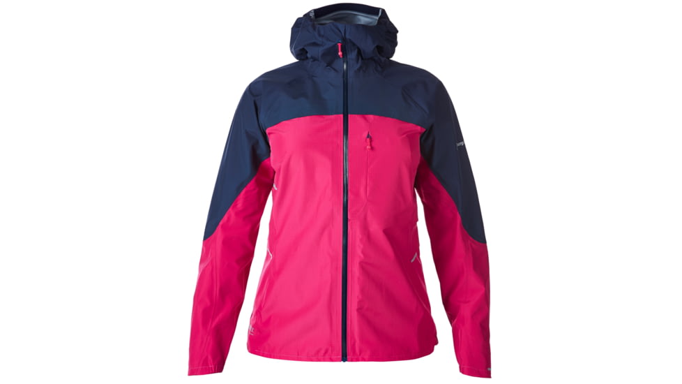 Berghaus Vapour Storm Jacket - Womens-Dark Cerise/Evening Blue-Small