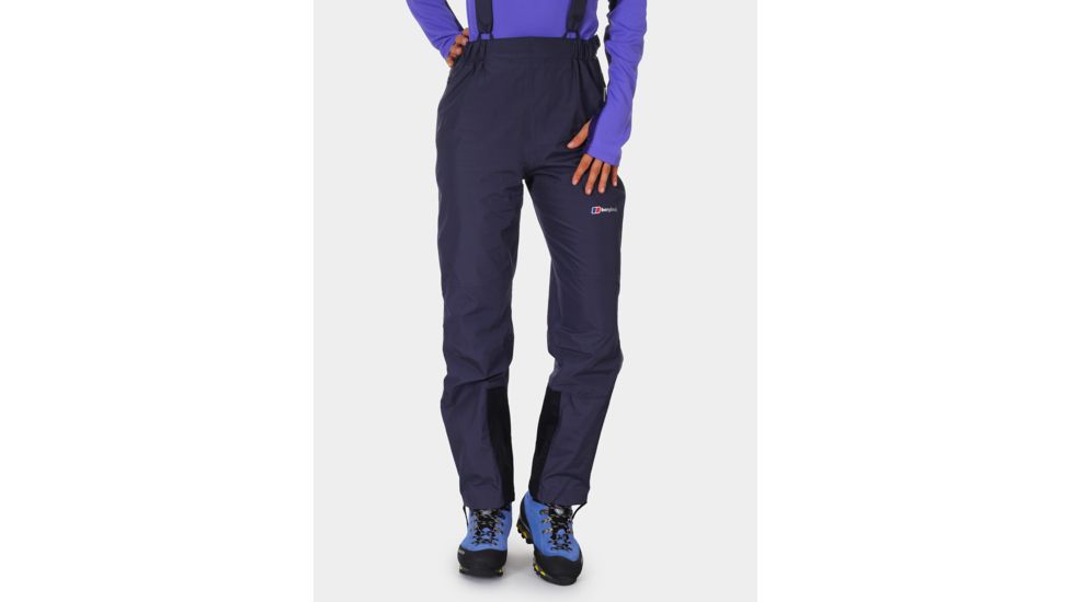 Berghaus Velum Shell Pant - Womens Medium, 12 - Dark Blue/Black