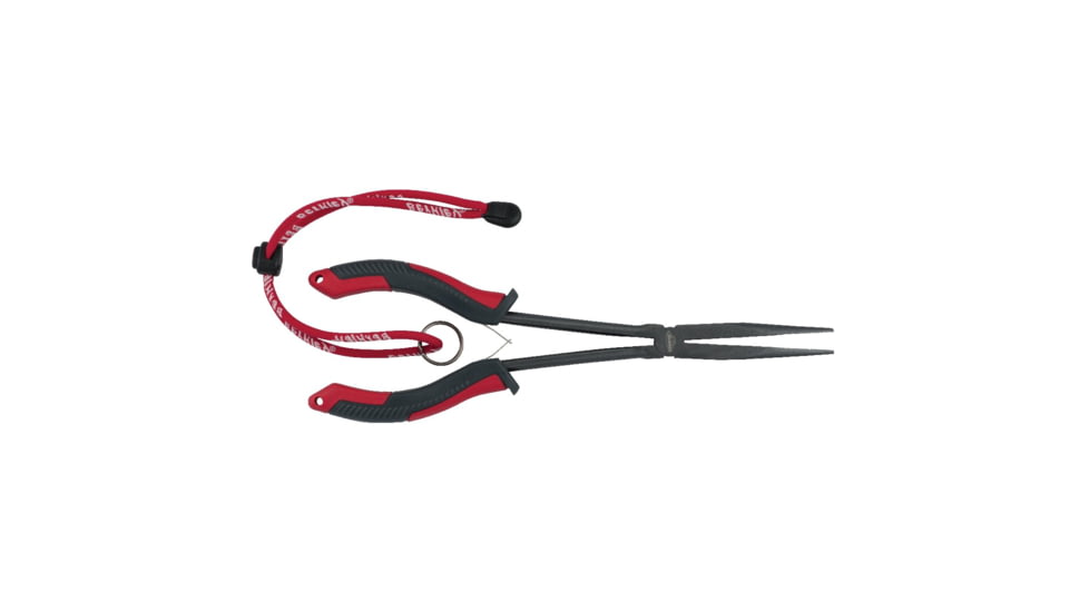 Berkley 11in XCD Long Reach Pliers, Red/Gray/Black, 1402789