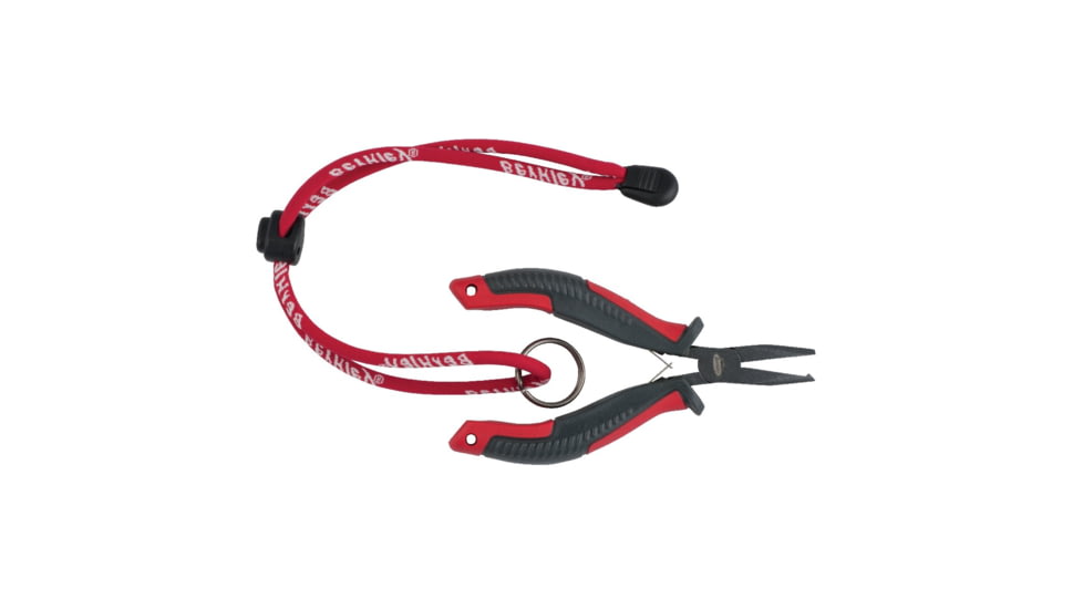 Berkley 4.5in XCD Split Ring Pliers, Red/Gray/Black, 1402792