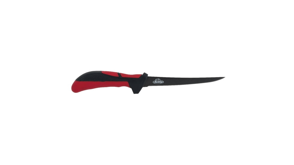 Berkley 6in XCD Fillet Knife, Red/Gray/Black, 1406674