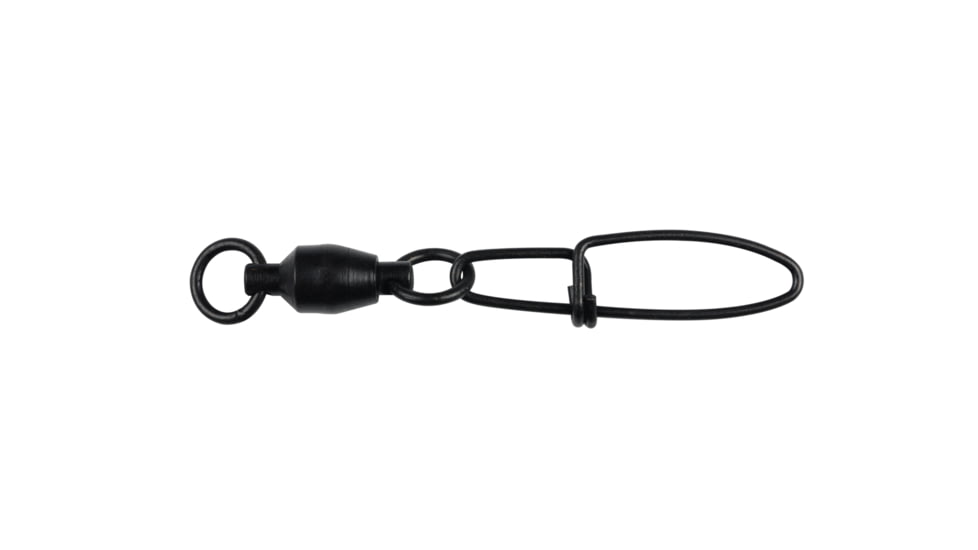 Berkley Ball Bearing Cross-Lok Snap Swivel, 175#, Black, 2/Pack, P5XBB